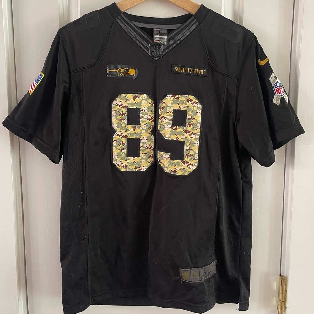 Seattle Seahawks Baldwin Salute to Service Jersey